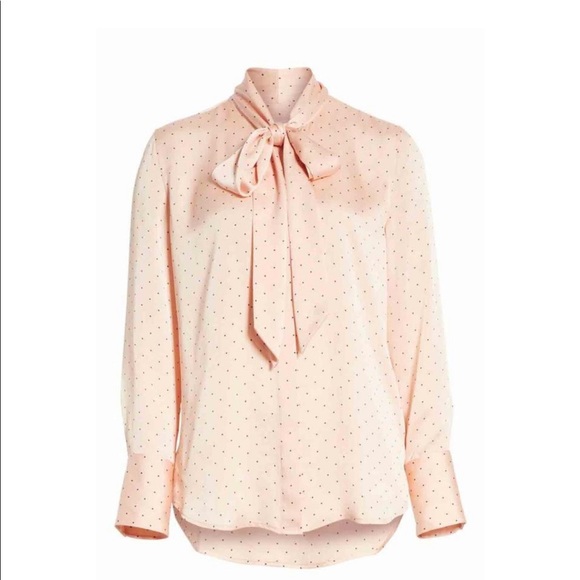 Sold 💓 EQUIPMENT PUSSY BOW LUIS BLOUSE SIZE LARGE - Picture 2 of 15